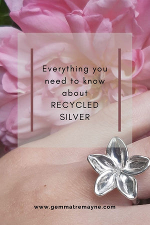 Everything you need to know about RECYCLED SILVER!